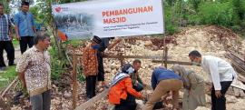 Rumah Zakat Mulai Pembangunan Masjid di Padukuhan Widoro Gunungkidul